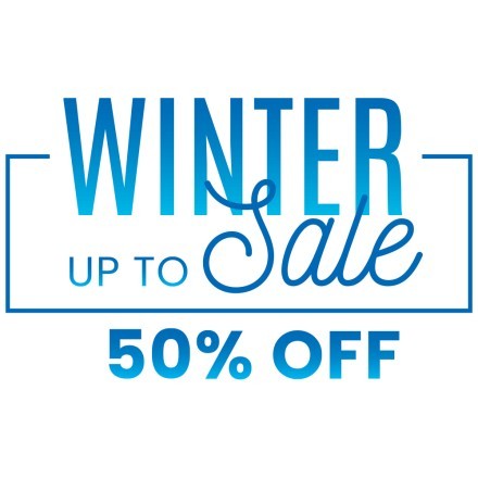 Winter Sale 50% off